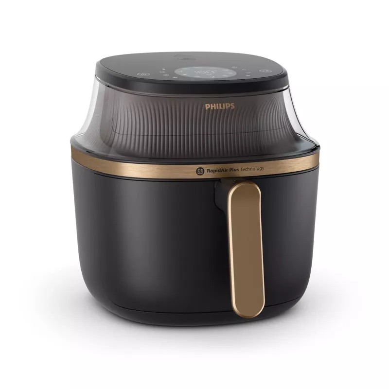 Philips Series 3000 NA342/00 Heißluftfritteuse, 2000 W, Schwarz