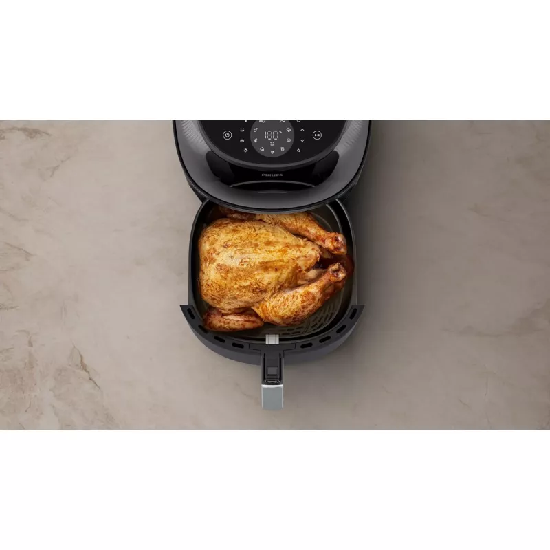 Philips Series 3000 NA342/00 Heißluftfritteuse, 2000 W, Schwarz