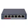 Hikvision DS-3E1106P-EI/M 6-Port-PoE-Switch, 4x PoE 10/100 + 2x RJ45 10/100, 45 W
