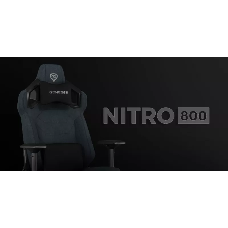 PC-Gaming-Stuhl GENESIS NITRO 800 gepolsterter Sitz max. Gewicht 150 kg