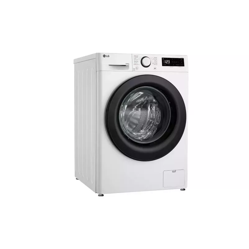 LG F4DR509SBW Waschtrockner Freistehend Frontlader Schwarz, Weiß
