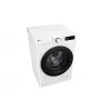 LG F4DR509SBW Waschtrockner Freistehend Frontlader Schwarz, Weiß
