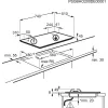 Electrolux KGG75362K Schwarz Einbau 75 cm Gas 5 Zone(n)
