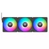 Thermaltake CT120 EX Reverse ARGB Sync CL-F192-PL12SW-A Gehäuselüfter 120 mm, hydraulisches Lager, 3er-Pack, Schwarz