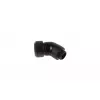 Alphacool Eiszapfen 17407 45° drehbarer Hardtube-Anschluss, G1/4 Außengewinde auf 13 mm AD, Tiefschwarz