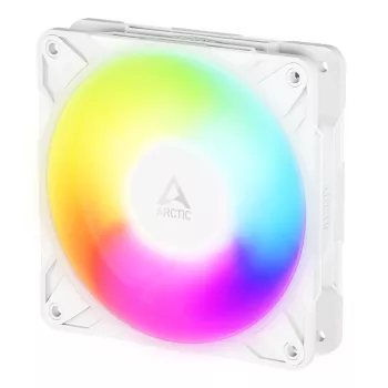 ARCTIC Freezer P12 Pro Reverse A-RGB (Weiß) - 3er-Pack - 120 mm A-RGB PWM Lüfter mit Kabelverteiler