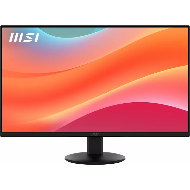 MSI PRO MP272L Monitor, 27 Zoll (68,6 cm), 1920 x 1080 Full HD, 16:9, 100 Hz, 1 ms, HDMI, DisplayPort, matt, schwarz