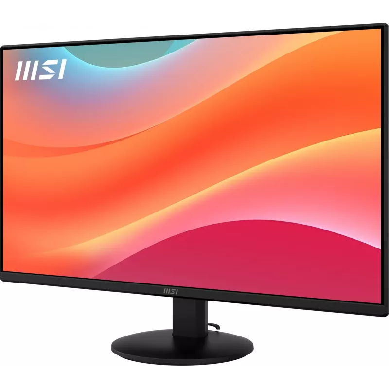MSI PRO MP272L Monitor, 27 Zoll (68,6 cm), 1920 x 1080 Full HD, 16:9, 100 Hz, 1 ms, HDMI, DisplayPort, matt, schwarz
