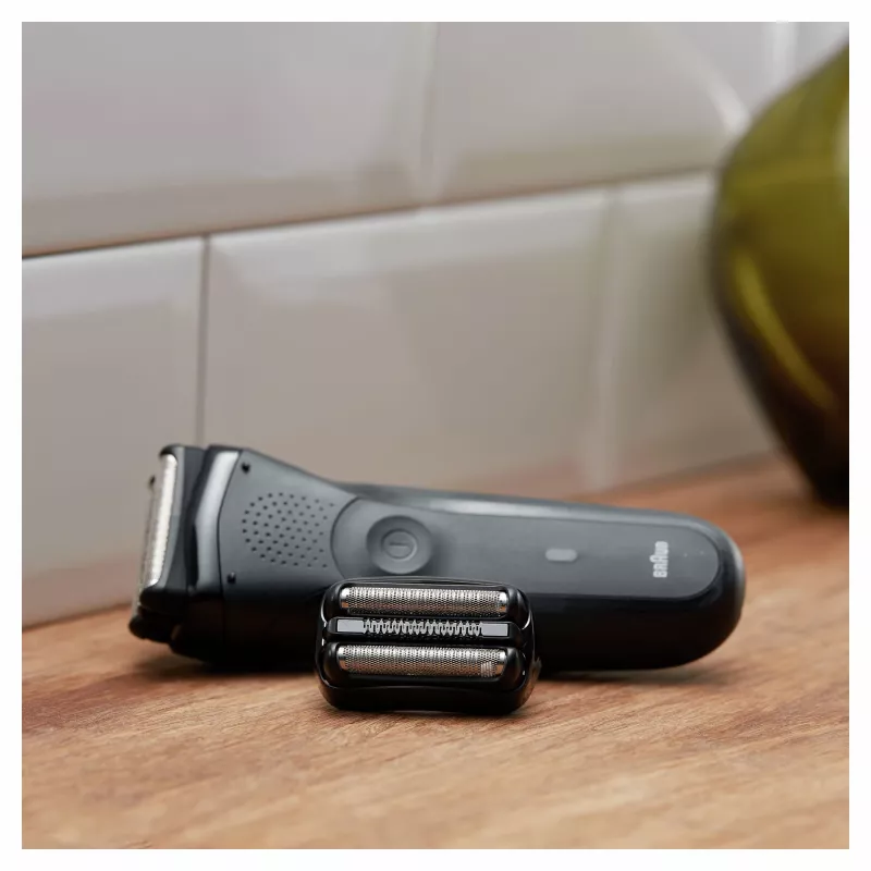 Braun Series 3 21B Ersatzkopf-Kassette für Elektrorasierer – Schwarz