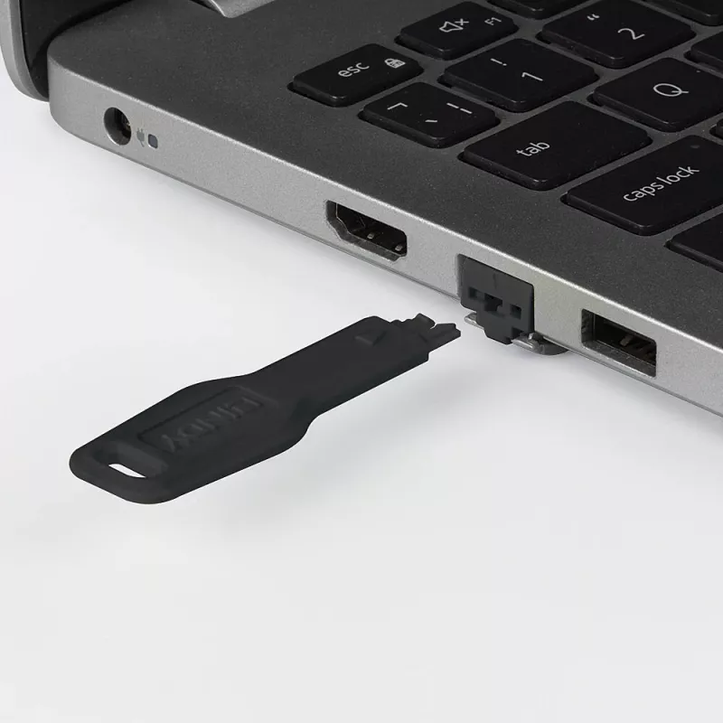 Lindy RJ45-Portblocker, schwarz, 20 Stück