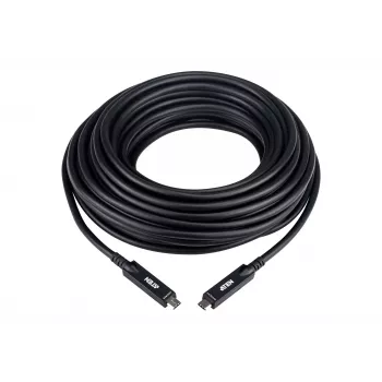 USB-C Aktives Optisches Kabel 15 m ATEN UE3415F — USB-C auf USB-C, 15 Gbit/s, Schwarz