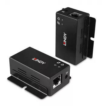 Netzwerk-Sender & -Empfänger Lindy 50m 2 Port USB 2.0 Cat. 6 Extender