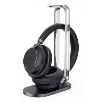 Yealink BH76 Plus mit Ladestation UC Schwarz USB-C/A Headset