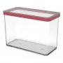 Vorratsdose rotho LOFT 2,1 L rechteckig transparent 100×200×142 mm, Technopolymer