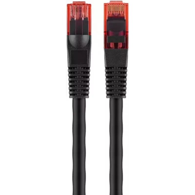Goobay 55434 RJ-45 Cat6 Netzwerkkabel 20 m Schwarz