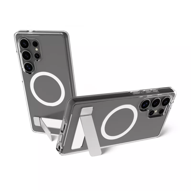 dbramante1928 Iceland Pro Qi2 Kick IMSUCL006464 Hülle für Samsung Galaxy S25 Ultra, Kunststoff, eisklar