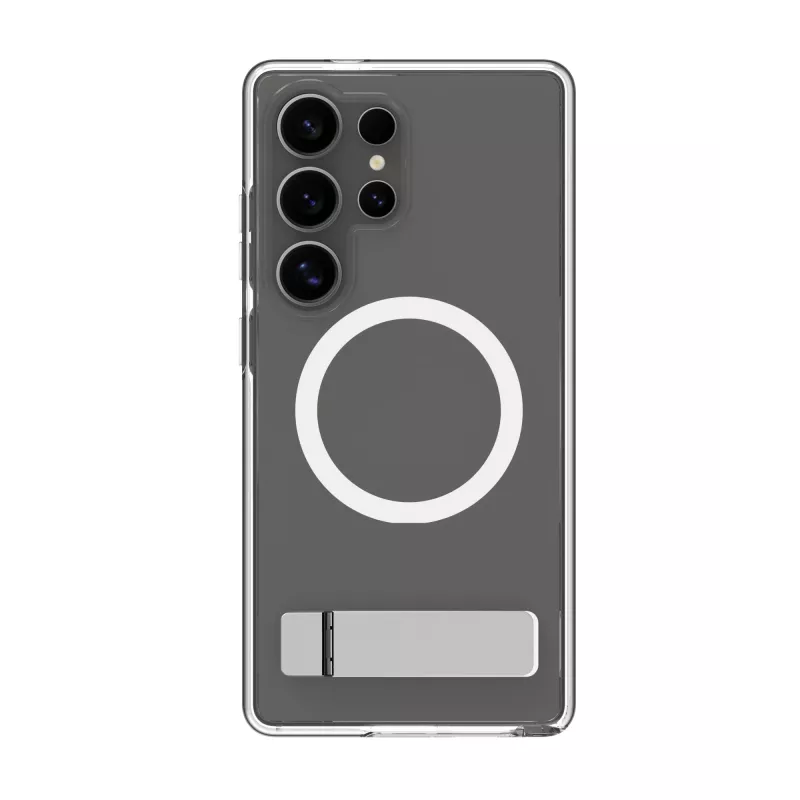 dbramante1928 Iceland Pro Qi2 Kick IMSUCL006464 Hülle für Samsung Galaxy S25 Ultra, Kunststoff, eisklar
