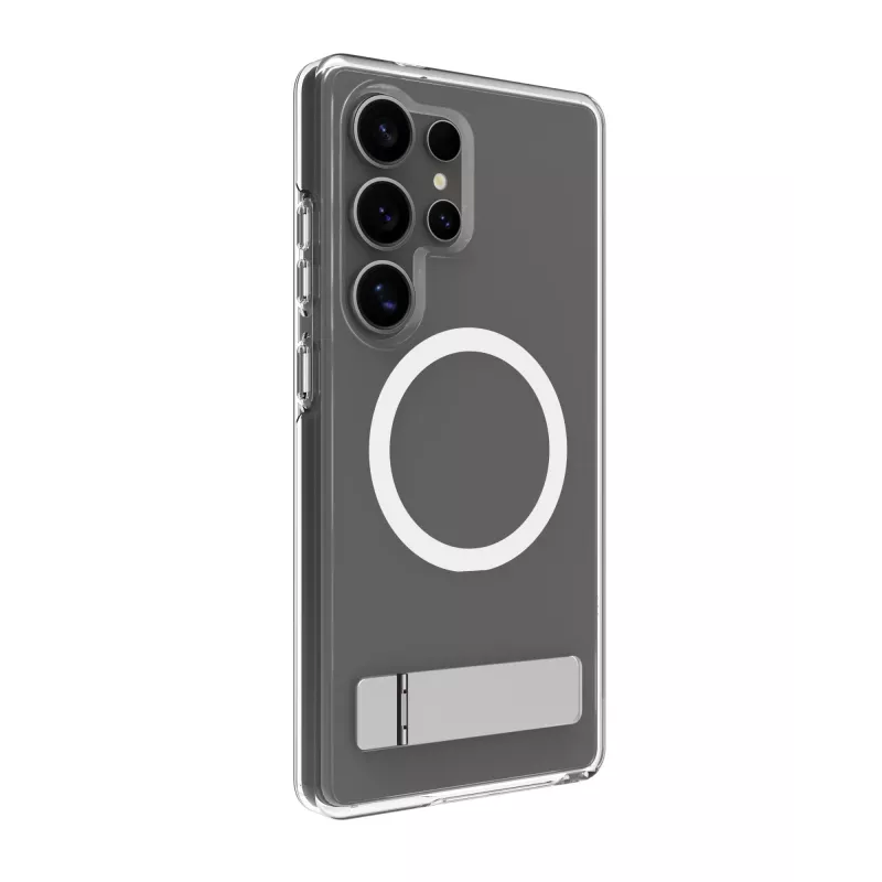 dbramante1928 Iceland Pro Qi2 Kick IMSUCL006464 Hülle für Samsung Galaxy S25 Ultra, Kunststoff, eisklar