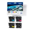 Brother LC985VALBPDR Tintenpatrone 4 Stück Original Schwarz, Cyan, Magenta, Gelb