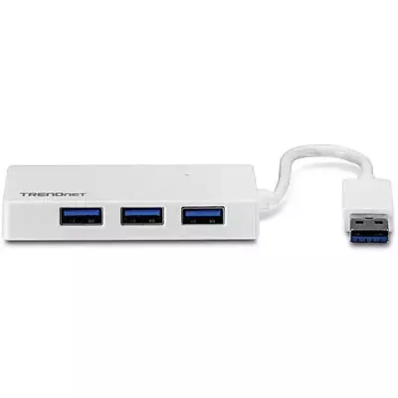 TRENDnet TU3-H4E 4-Port USB 3.0 Mini-Hub, Desktop