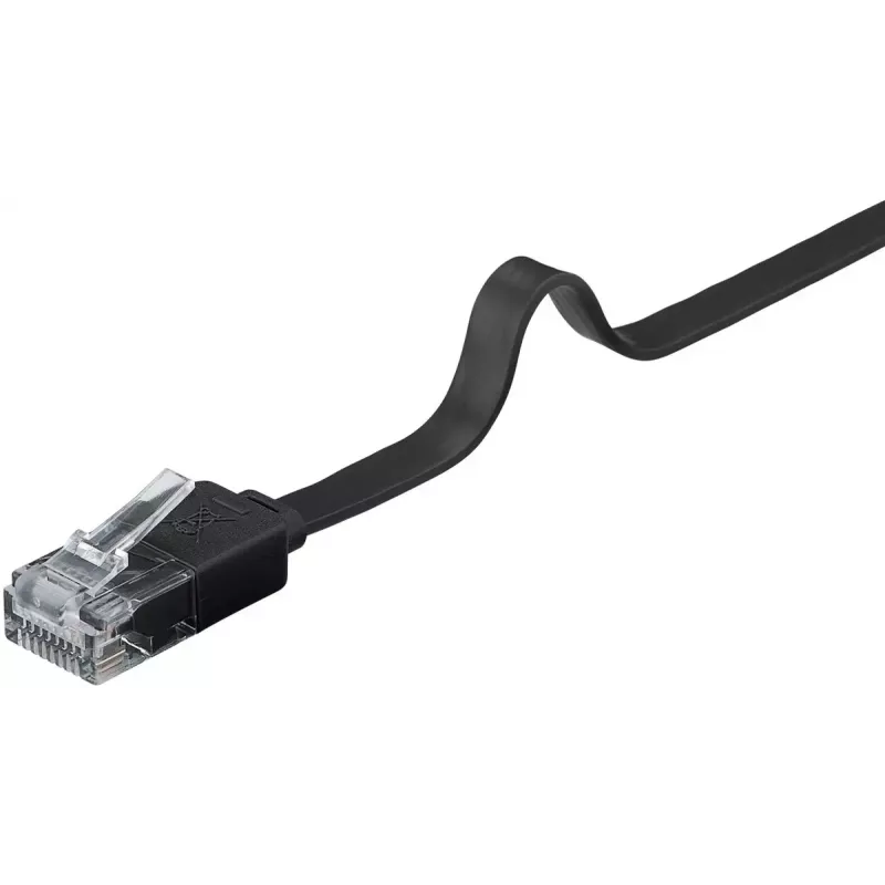 Netzwerkkabel Goobay 95381 RJ-45 Cat6 10 m Schwarz