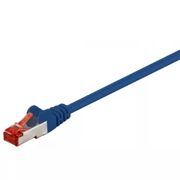 Netzwerkkabel Goobay CAT 6 Patchkabel RJ-45 Cat6 0,5 m Blau