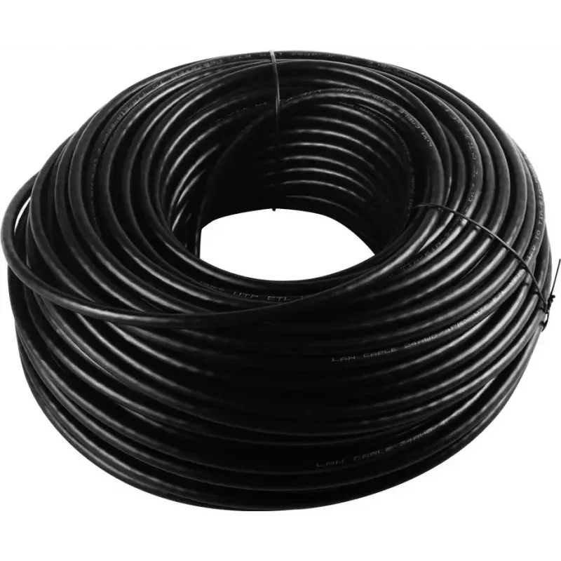 Netzwerkkabel Goobay 94399 U/UTP Cat6 305 m Schwarz