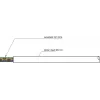 Goobay CAT 6 U/UTP Netzwerkkabel 94965, 100 m, Weiß