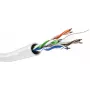 Goobay CAT 6 U/UTP Netzwerkkabel 94965, 100 m, Weiß