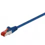 Netzwerkkabel Goobay CAT 6 Patchkabel RJ-45 Cat6 0,25 m Blau