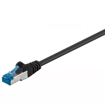 Netzwerkkabel Goobay 93664 RJ-45 Cat6a 0,5 m Schwarz