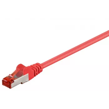 Patchkabel Goobay CAT 6 S/FTP PiMF Rot 10m