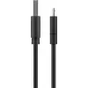 Goobay Micro-USB Schnelllade- und Synchronisationskabel 1 m USB 2.0 Schwarz