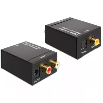 Audio Converter DeLOCK 62444 Schwarz