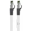 Netzwerkkabel Goobay CAT 8.1 Patchkabel RJ-45 Cat8.1 1m Weiß