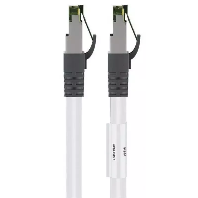 Netzwerkkabel Goobay CAT 8.1 Patchkabel RJ-45 Cat8.1 1m Weiß