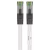 Netzwerkkabel Goobay CAT 8.1 Patchkabel RJ-45 Cat8.1 1m Weiß