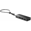 HP USB-C Travel Hub G2, Kabelgebunden, USB 3.2 Gen 1 (3.1 Gen 1) Typ-C, Schwarz, China, Windows 10, 107 mm