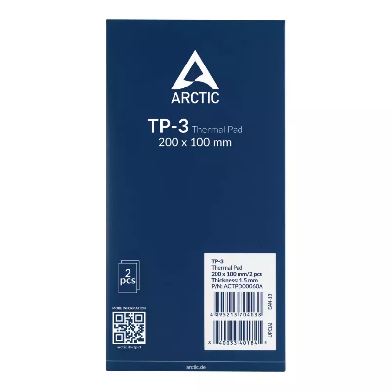 ARCTIC TP-3 Premium Performance Thermal Pad 200 x 100 mm, 1,5 mm