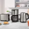 Braun PurShine KF 1500 BK Filterkaffeemaschine, Schwarz/Edelstahl