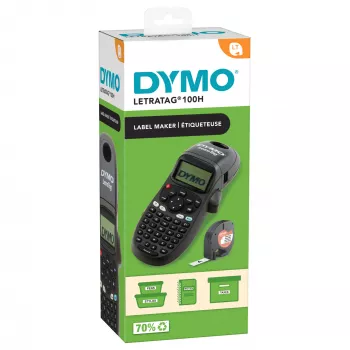 DYMO LetraTag LT-100H Beschriftungsgerät, Schwarz