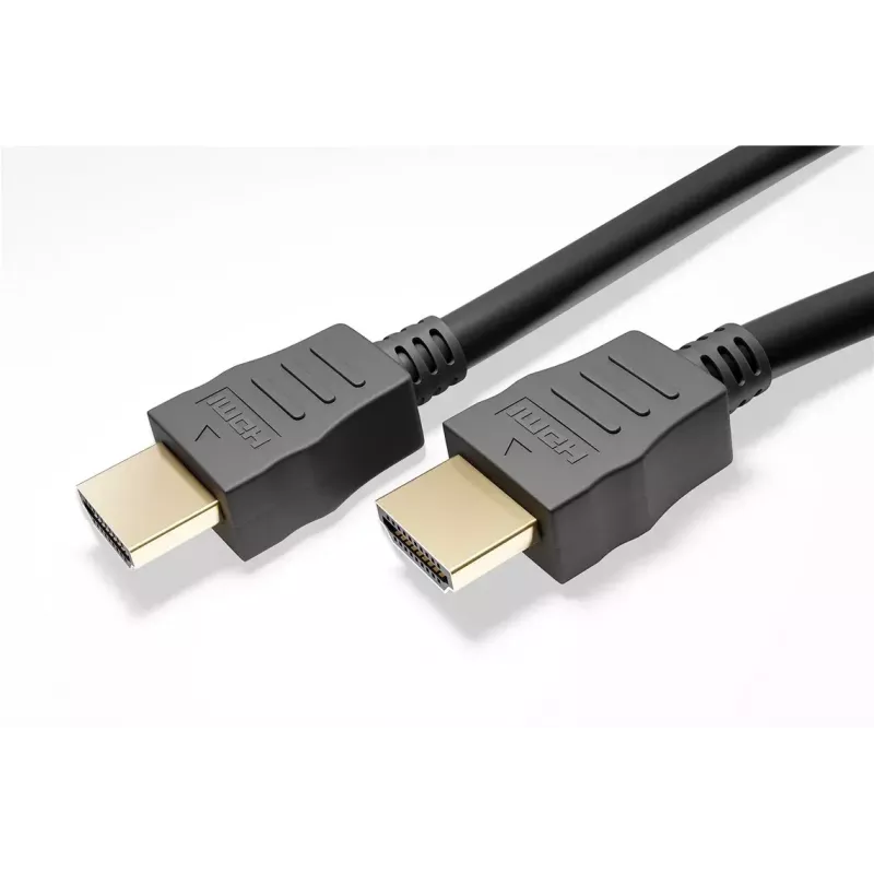 Goobay High Speed HDMI-Kabel mit Ethernet 1m 18 Gbit/s Schwarz
