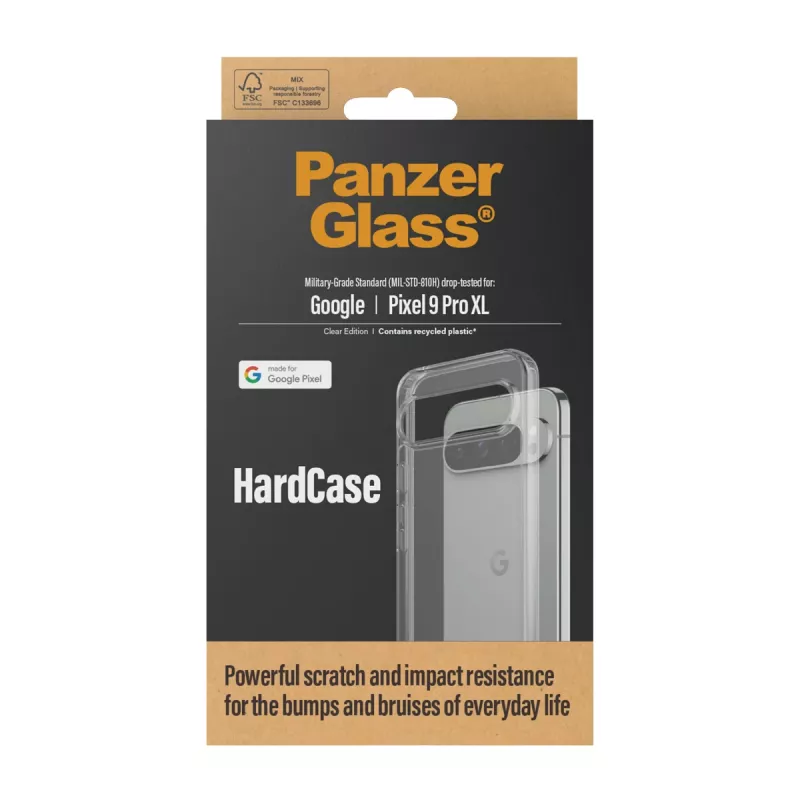 PanzerGlass® HardCase Transparent Google Pixel 9 Pro XL
