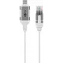 Goobay USB-C 3.1 auf RJ45 Ethernet-Kabel Slim, 7,5 m, Weiß (74390)