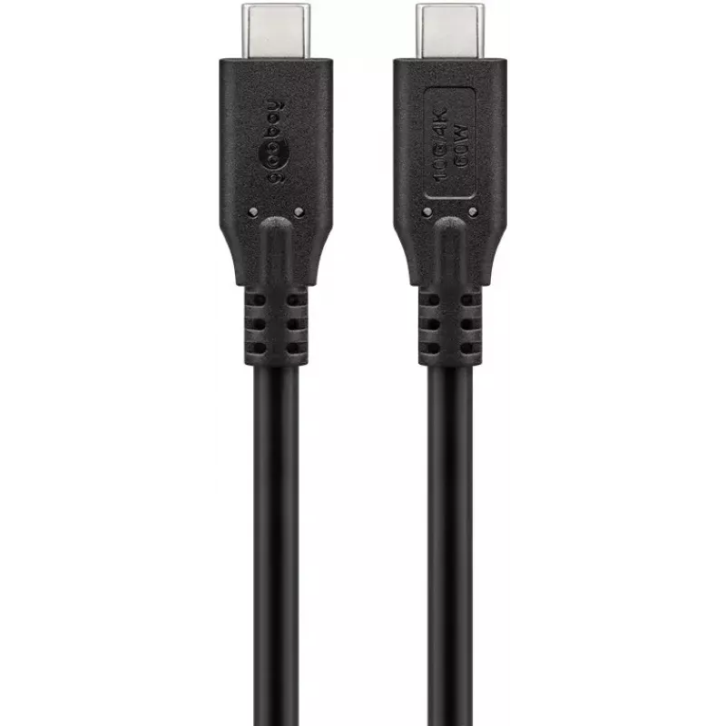 Goobay USB-Kabel USB 3.2 Gen 1 3m USB C Schwarz