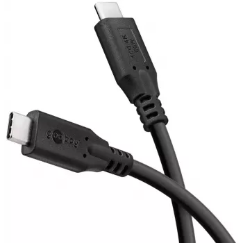 USB-Kabel Goobay 74207 USB 3.2 Gen 1 2 m USB-C Schwarz
