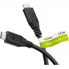 USB-Kabel Goobay 74184 USB4 Gen 2x2 1,5 m USB C Schwarz