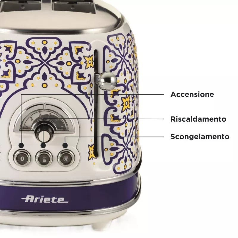 Ariete Capri 00C01550CAR0 Toaster, 2 Scheiben