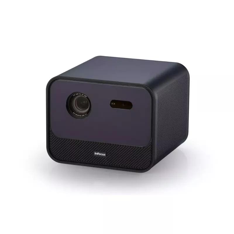 InFocus IN3028SL Quantum LED Crusader Grand Master DLP-Projektor, Full HD 1080p, HDMI