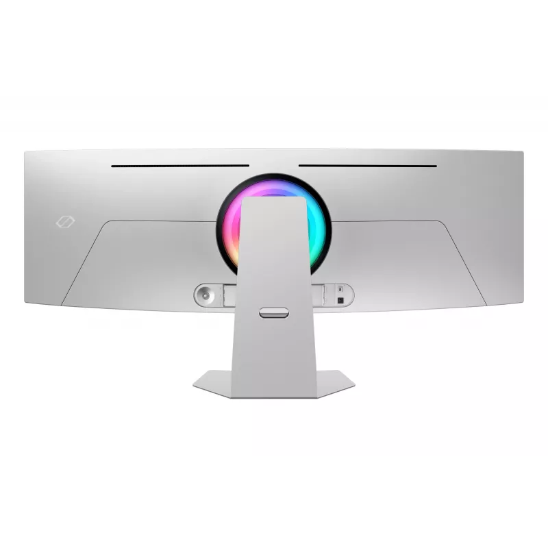Samsung G95SC Computermonitor 124,5 cm (49 Zoll) 5120 x 1440 Dual QHD OLED Silber